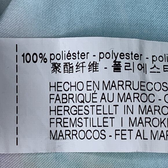 Zara Pastel Tie Dye Satin Spaghetti Straps Blouse Size XS Cowl Neck - Picture 9 of 9